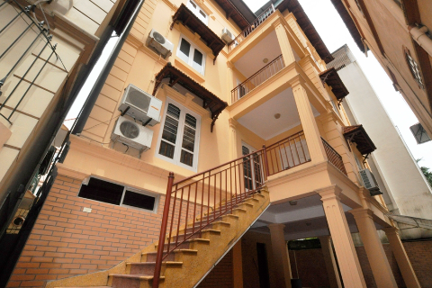 Nice house with 4 bedrooms and private bathrooms  for rent in Tay Ho
