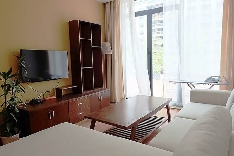 Duplex 3 bedroom apartment for rent in Tay Ho, nearby Somerset West Point Hanoi