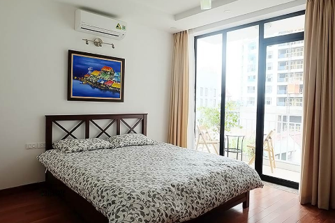 Duplex 3 bedroom apartment for rent in Tay Ho, nearby Somerset West Point Hanoi