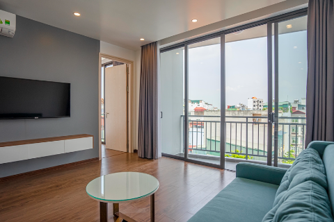 Full of natural light 2 bedroom apartment for rent on Trinh Cong Son street, Tay Ho