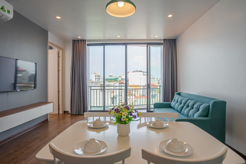 Full of natural light 2 bedroom apartment for rent on Trinh Cong Son street, Tay Ho