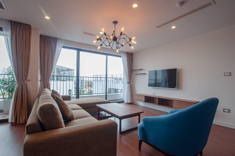 Good quality 4 bedroom apartment for rent in Tay Ho, close to Somerset West Point Hanoi