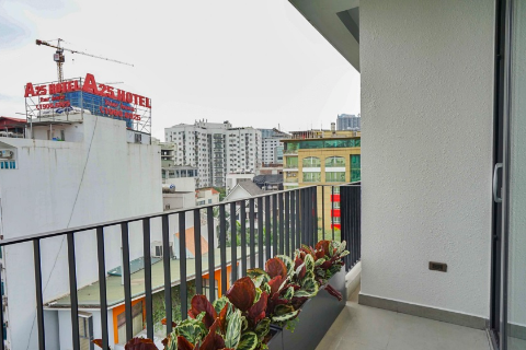 Elegant 1 bedroom Apartment with nice balcony for rent in Cau Giay, Ha Noi