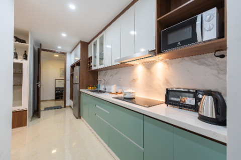 Luxury new 1 bedroom apartment for rent in Sun Ancora Residence, Hanoi