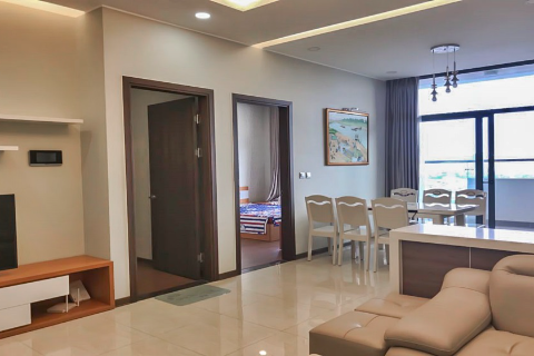 Beautiful 2 bedroom apartment with City view for rent in Trang An Complex, Hanoi