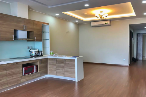 Lake view apartment with 2 bedroom for rent in Trang An Complex, Cau Giay