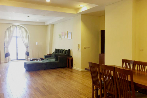 Spacious 3 bedroom apartment in Pacific Place, Hanoi for rent