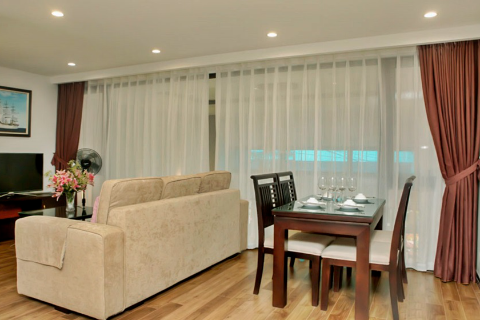 Cozy apartment with 2 bedrooms for rent near Indochina Plaza, Cau Giay