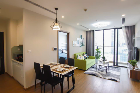 Beautiful 2 bedroom apartment for rent in Vinhomes Skylake, Pham Hung, Cau Giay