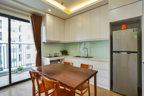 Affordable 2 bedroom apartment for rent in The Central Field building, Hanoi