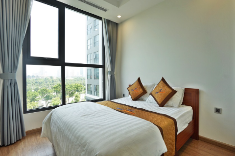 Beautiful 2 bedroom apartment  for rent in Vinhomes Green Bay, Hanoi