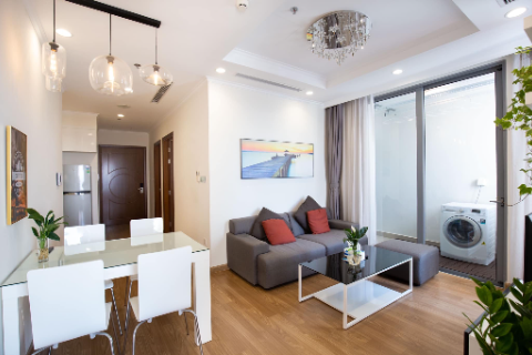 Bright apartment with 2 bedroom for rent at Park Hill, Hanoi
