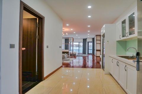 Bright apartment for rent in Trang An Complex, Hanoi