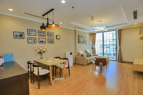 Modern 2 bedroom apartment for rent in Vinhomes Nguyen Chi Thanh