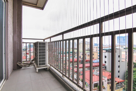 Bright 3 bedroom apartment for rent at Hoa Binh Green, Ba Dinh