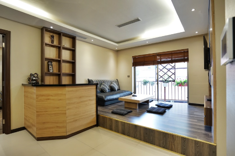 Well-designed 2 bedroom apartment for rent near Lotte, Ba Dinh