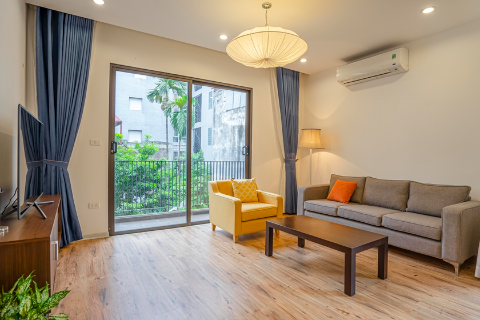 Charming and cozy 2 bedroom apartment for rent in Tay Ho, nearby the lake