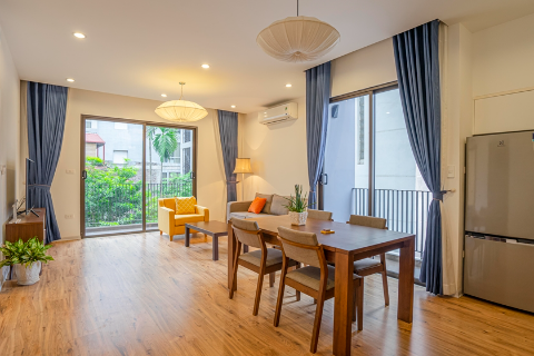 Charming and cozy 2 bedroom apartment for rent in Tay Ho, nearby the lake