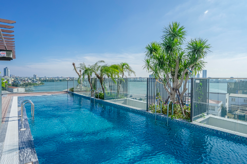 Brand new 2 bedroom apartment with swimming pool for rent on Tu Hoa street, Tay Ho