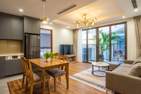 Brand new 2 bedroom apartment with swimming pool for rent on Tu Hoa street, Tay Ho