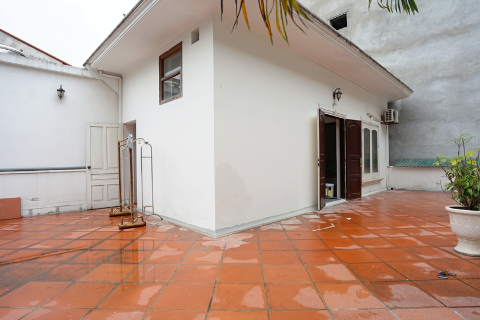 Spacious garden 4 bedroom house for rent on To Ngoc Van street, Tay Ho