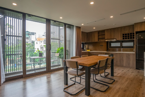 Modern aparment with 2 bedrooms and lake view for rent in Tay Ho, Hanoi