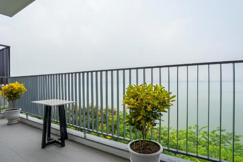 Brand new 2 bedroom apartment with lake view for rent in Yen Phu village, Tay Ho