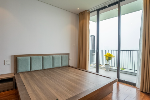 Brand new 2 bedroom apartment with lake view for rent in Yen Phu village, Tay Ho