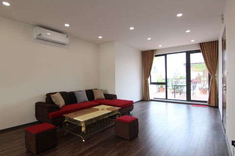 Beautiful 2 bedroom apartment for rent in Tay Ho with amazing terrace