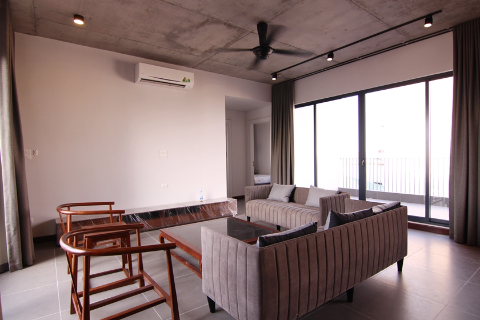 Stunning 5 bedroom apartment with a spacious balcony for rent in Tay Ho, near the lake