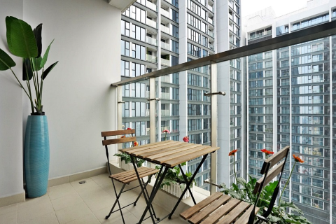 Modern design 3 bedroom apartment for rent in Vinhome Metropolis, Ba Dinh