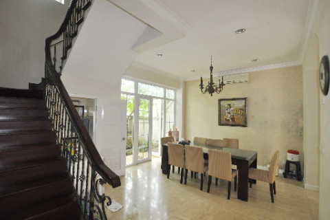 4 bedroom villa for rent in T block, Ciputra complex, Tay Ho, Hanoi