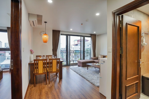 Bright 2 bedroom apartment for rent in Ba Dinh, near Lottel center