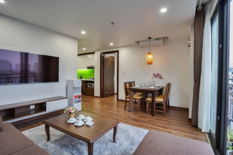 Bright 2 bedroom apartment for rent in Ba Dinh, near Lottel center