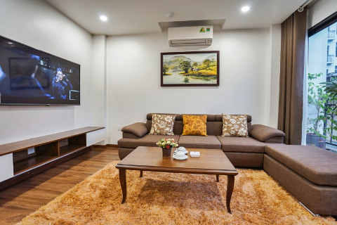 Quiet 1 bedroom apartment for rent near Lotte Center, Ba Dinh district