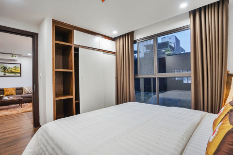 Quiet 1 bedroom apartment for rent near Lotte Center, Ba Dinh district