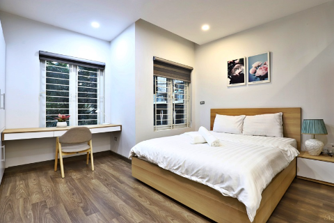 Lovely studio for rent on Linh Lang street, Ba Dinh district, near Lotte Center