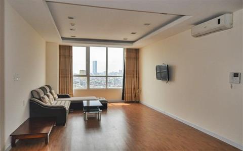 Living room with natural light