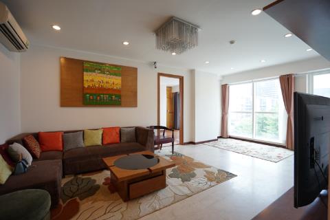 Lovely apartment with 3 bedrooms renting in Ciputra, Hanoi.