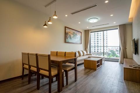 Fully furnished apartment with one bedroom for rent on Tay Ho street, free Gym