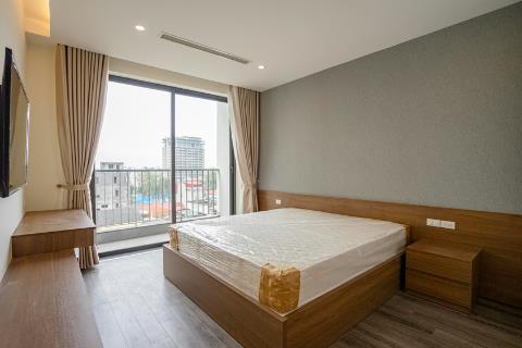 Fully furnished apartment with one bedroom for rent on Tay Ho street, free Gym
