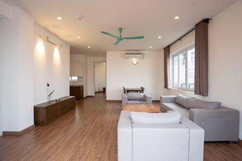 Bright and spacious 1 bedroom apartment with a huge balcony for rent in Tay Ho