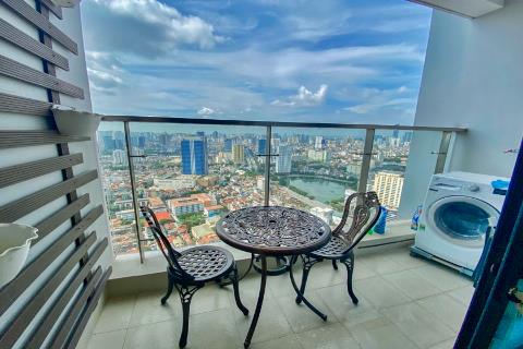 Bright 2-bedroom apartment with nice view for rent in Metropolis, Lieu Giai