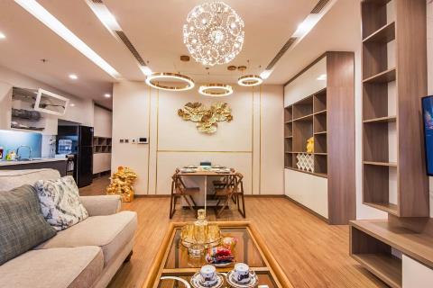 Vinhomes Metropolis 2 bedroom apartment with modern luxurious interior