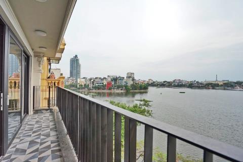 Amazing Lake View 2 Bedroom Apartment For Lease In Truc Bach, Ba Dinh