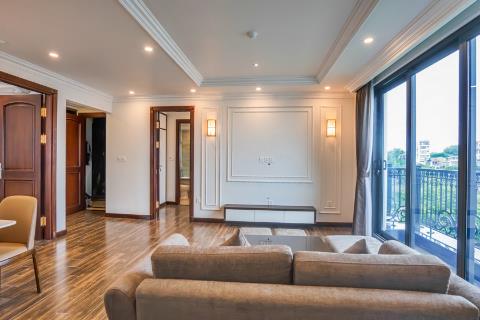 Elegant new luxury apartment with 2 bedrooms near Truc Bach lake