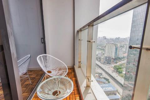 Charming  2 bedroom apartment  with big balcony for rent in Metropolis, Lieu Giai