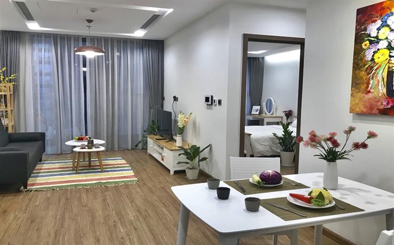 Fully furnished 1 bedroom apartment for rent in Metropolis, Lieu Giai