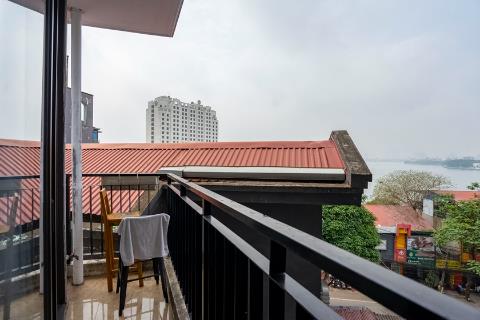 Beautiful and bright 2 bedroom apartment for rent on Xuan Dieu street, Tay Ho