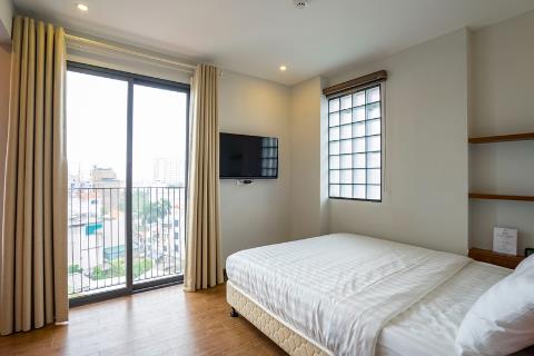 Brand new 2 bedroom apartment with a spacious balcony for rent on Au Co street, Tay Ho